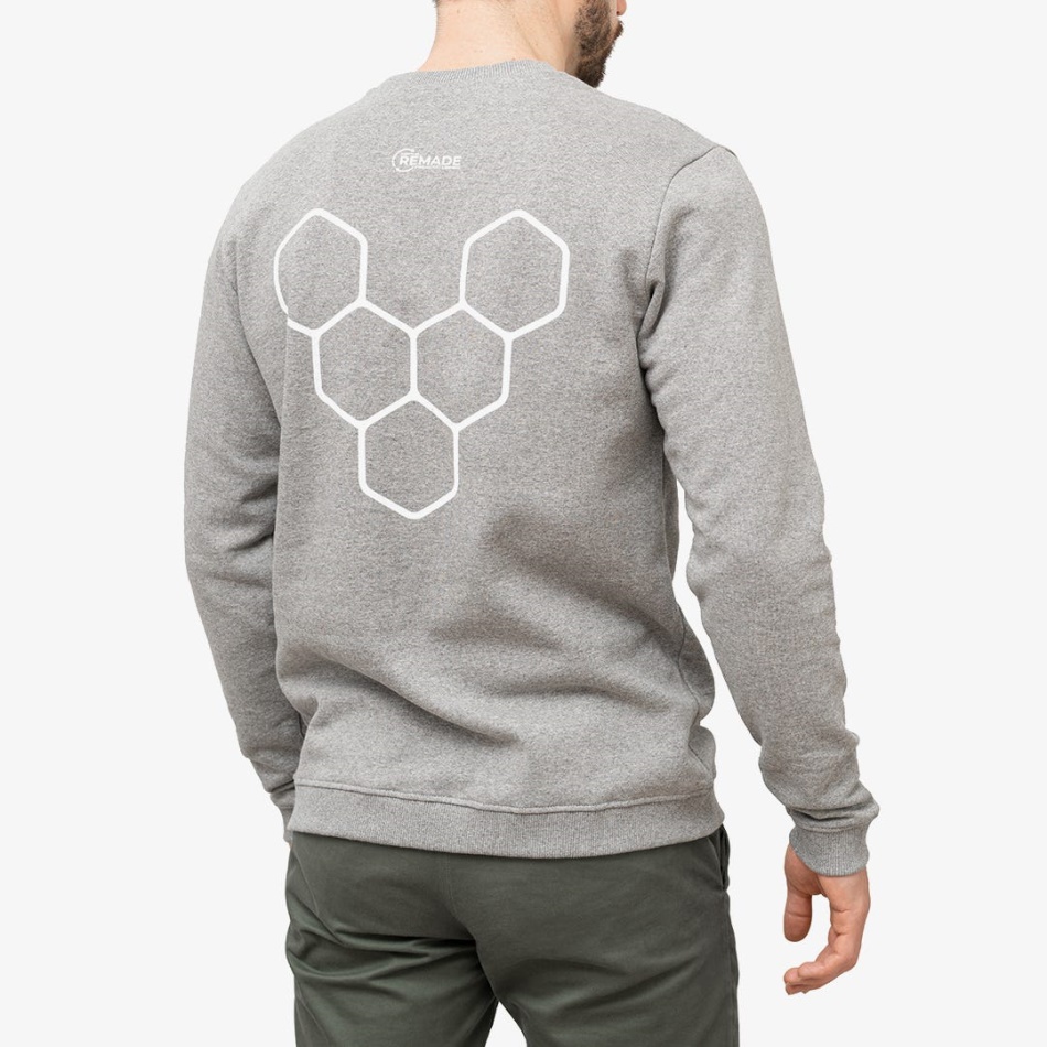 Rapanui Sweatshirt Męskie Szary