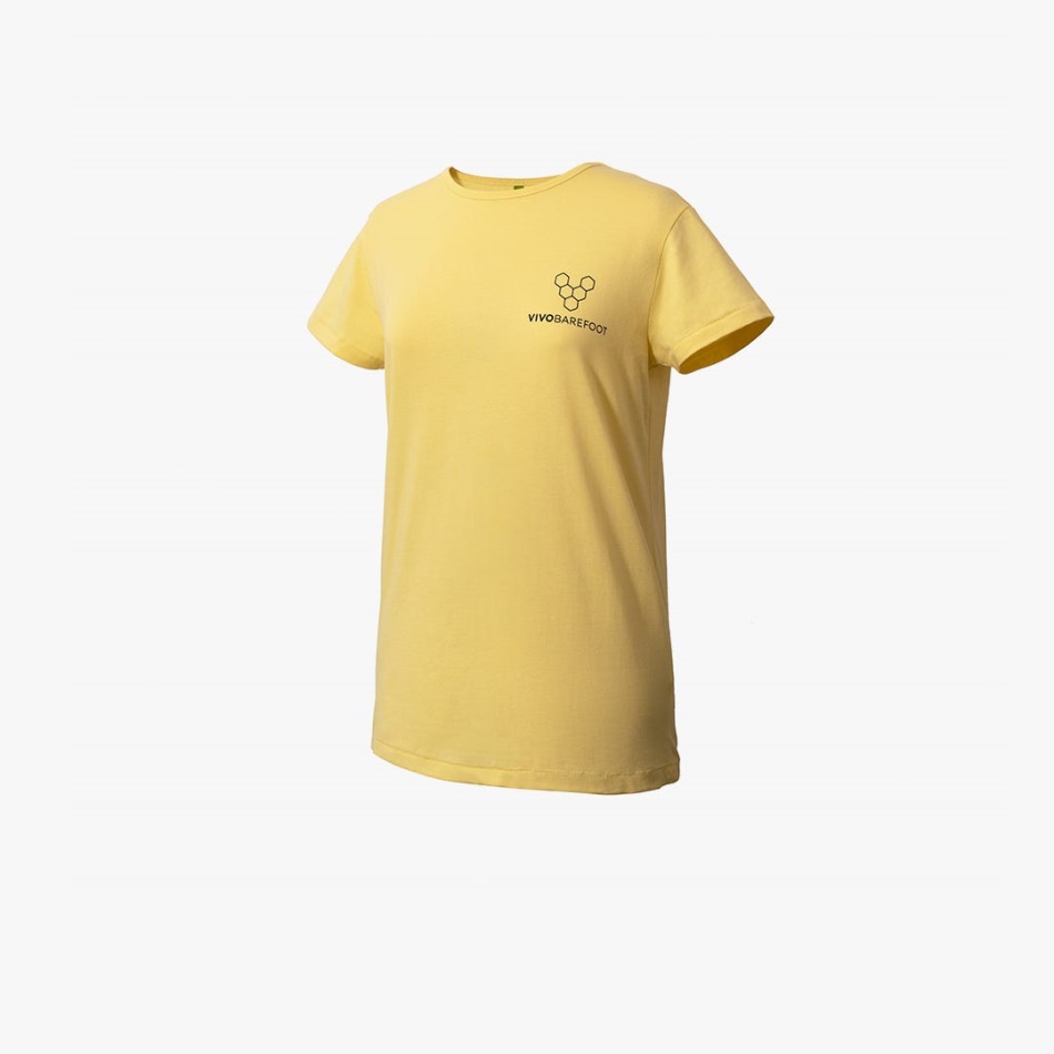 Rapanui T shirt damskie Żółty