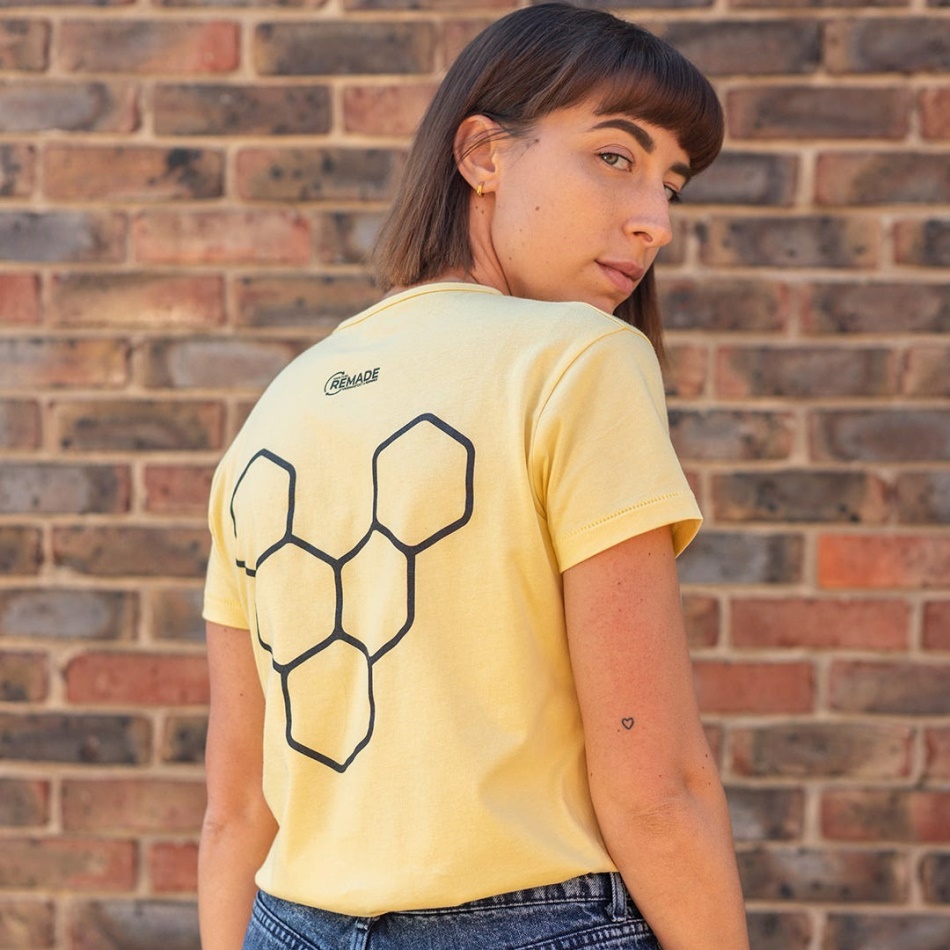 Rapanui T shirt damskie Żółty
