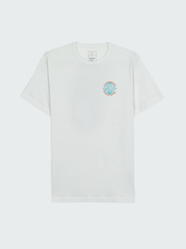Finisterre Męskie T Shirt Biały