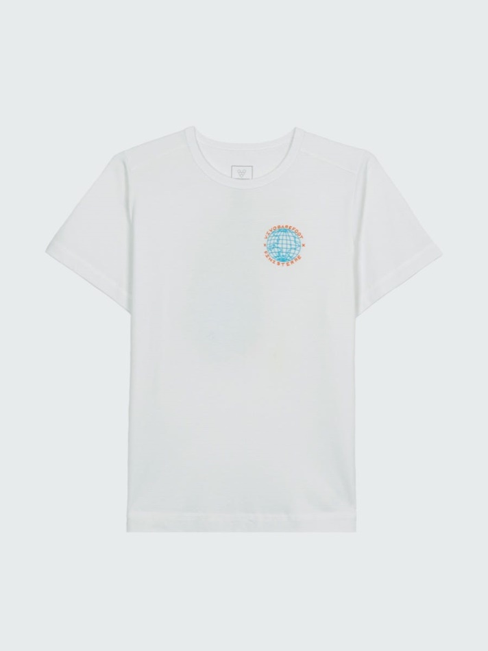 Finisterre damskie T Shirt Biały